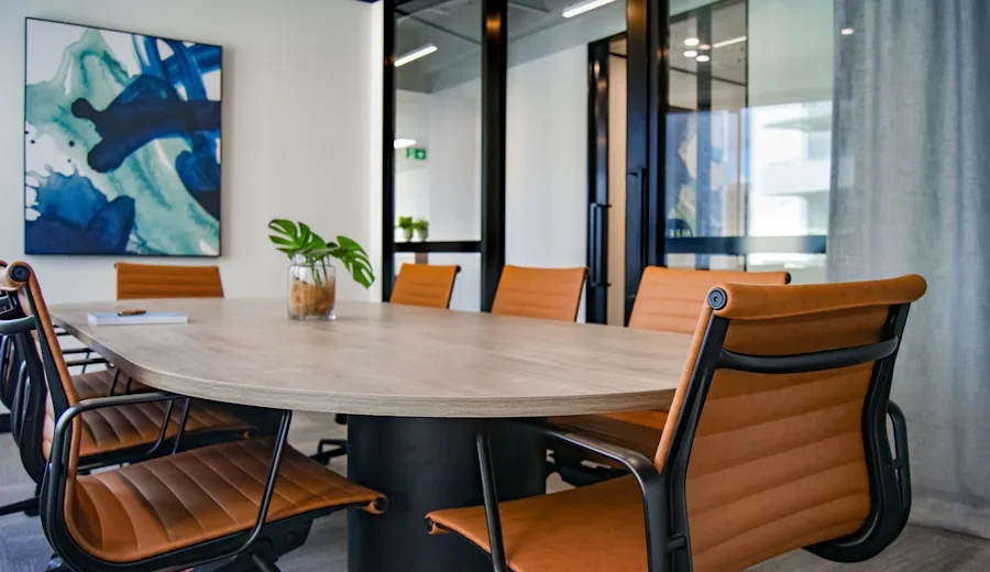 Representative corporate office interior image